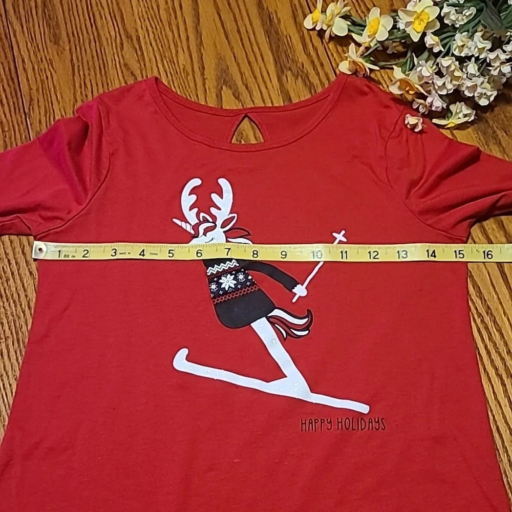 Justice Moose Skiing Top